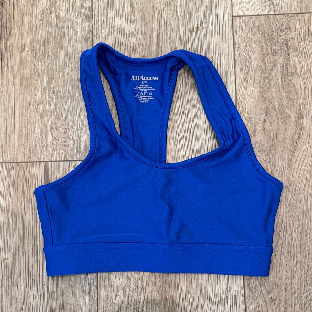 All Access Royal Blue Activewear Top